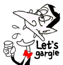 Dracula the Vampire sticker #8897471