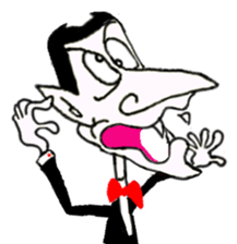 Dracula the Vampire sticker #8897477