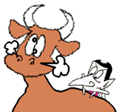 Dracula the Vampire sticker #8897495