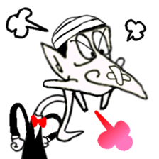 Dracula the Vampire sticker #8897502