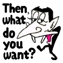 Dracula the Vampire sticker #8897503