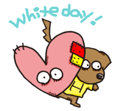 One year of Dachshund! sticker #8898833