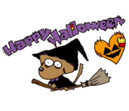 One year of Dachshund! sticker #8898847