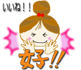 Cute cherry girl2(Taiwan) sticker #8898925