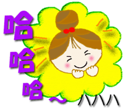Cute cherry girl2(Taiwan) sticker #8898928