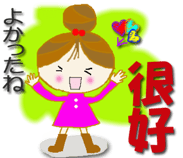 Cute cherry girl2(Taiwan) sticker #8898931