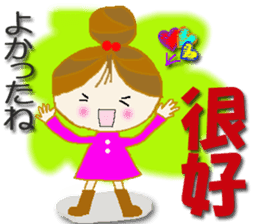 Cute cherry girl2(Taiwan) sticker #8898931
