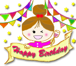 Cute cherry girl2(Taiwan) sticker #8898942