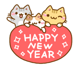 Necoco Happy New Year 2016 sticker #8899090