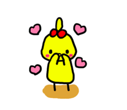 Piyokochan&Hanachan of the chick Vol.2 sticker #8899189