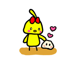 Piyokochan&Hanachan of the chick Vol.2 sticker #8899203