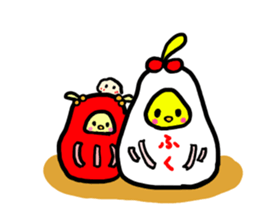 Piyokochan&Hanachan of the chick Vol.2 sticker #8899215