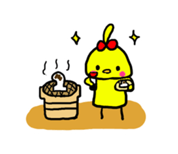 Piyokochan&Hanachan of the chick Vol.2 sticker #8899219