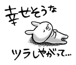 Lazy daily life of Usao-san sticker #8899957