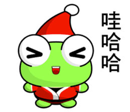 Frog Gengen (Christmas) sticker #8900025