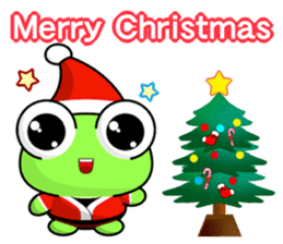 Frog Gengen (Christmas) sticker #8900027