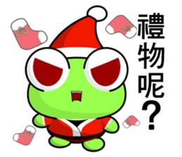 Frog Gengen (Christmas) sticker #8900035