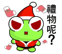 Frog Gengen (Christmas) sticker #8900035