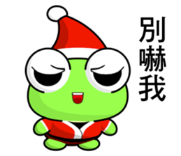 Frog Gengen (Christmas) sticker #8900038