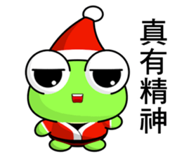 Frog Gengen (Christmas) sticker #8900039