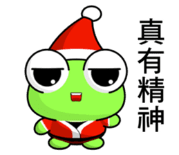 Frog Gengen (Christmas) sticker #8900039