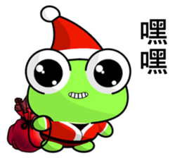 Frog Gengen (Christmas) sticker #8900040