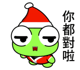 Frog Gengen (Christmas) sticker #8900041
