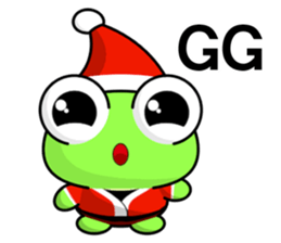 Frog Gengen (Christmas) sticker #8900042