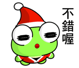 Frog Gengen (Christmas) sticker #8900044