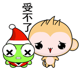 Frog Gengen (Christmas) sticker #8900046