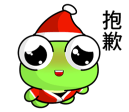 Frog Gengen (Christmas) sticker #8900047
