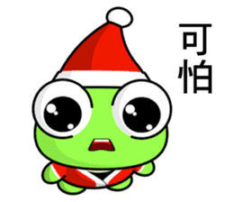 Frog Gengen (Christmas) sticker #8900049