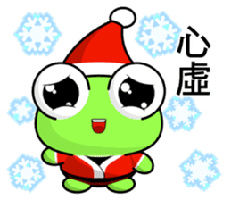 Frog Gengen (Christmas) sticker #8900051