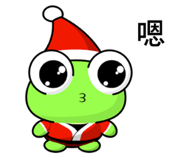 Frog Gengen (Christmas) sticker #8900052