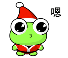 Frog Gengen (Christmas) sticker #8900052