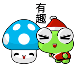 Frog Gengen (Christmas) sticker #8900053