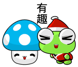 Frog Gengen (Christmas) sticker #8900053