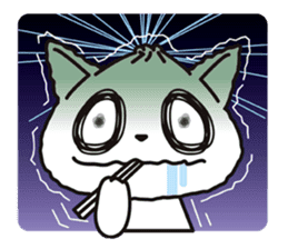 NIKUMAN CAT sticker #8900153