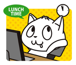 NIKUMAN CAT sticker #8900171