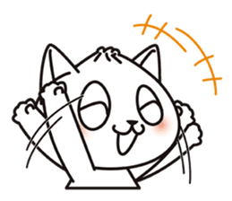 NIKUMAN CAT sticker #8900173