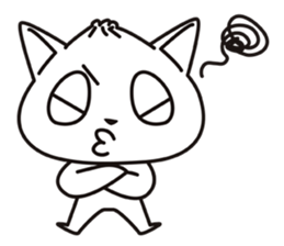 NIKUMAN CAT sticker #8900182