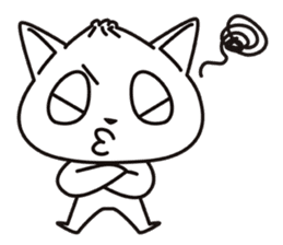 NIKUMAN CAT sticker #8900182