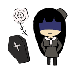 YANDERE who is a virgin sticker #8900457