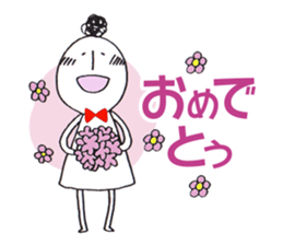 Everyday Machiko Happy every day Sticker sticker #8900747