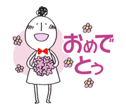 Everyday Machiko Happy every day Sticker sticker #8900747