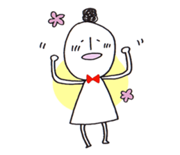 Everyday Machiko Happy every day Sticker sticker #8900756