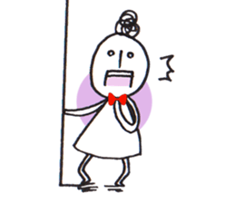 Everyday Machiko Happy every day Sticker sticker #8900759