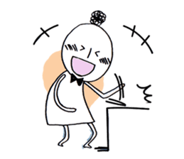 Everyday Machiko Happy every day Sticker sticker #8900765