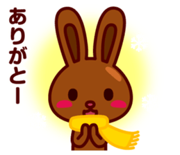 Chocolate Rabbit/Christmas&New Year sticker #8901025