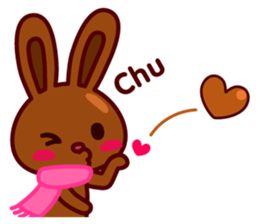 Chocolate Rabbit/Christmas&New Year sticker #8901026